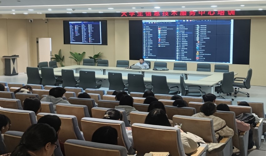 现代教育技术中心赋能学生团队 ——网络安全架构实训课成信息技术服务“硬实力”